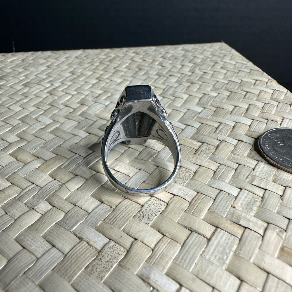 Vampire Coffin Skull Ring Unique High Quality Stainless Steel Ring. - Picture 3 of 7